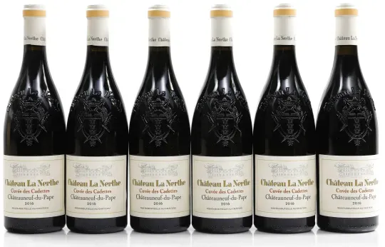 Chateau de la Nerthe Chateauneuf-du-Pape Cuvee Cadettes 2016