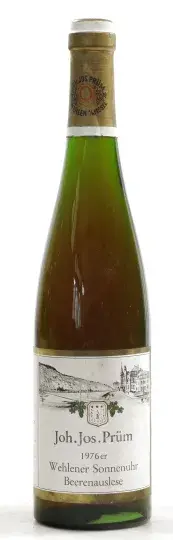 Weingut Joh.Jos. Prüm Wehlener Sonnenuhr 雷司令逐粒精选葡萄酒 1976
