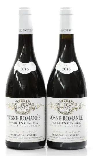 Mongeard-Mugneret Vosne Romanée Les Orveaux 一级园 2016