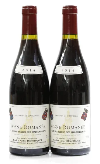 Remoriquet Vosne Romanée Au Dessus Malconsorts 1er Cru 2014