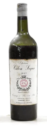 Chateau Calon-Segur Chateau Calon-Segur 1937