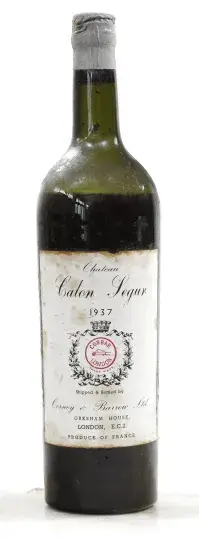 Chateau Calon-Segur Chateau Calon-Segur 1937