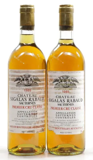 Chateau Sigalas Rabaud 1985 0,75 l, Chateau Sigalas Rabaud ... a 1 další