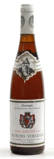 Schloss Vollrads Riesling Auslese Weissgold 1976