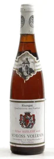 Schloss Vollrads Riesling Auslese Weissgold 1976