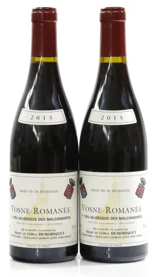 Remoriquet Vosne Romanée Au Dessus Malconsorts 1er Cru 2013