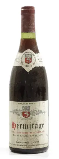 Domaine Jean-Louis Chave Hermitage rouge 1981