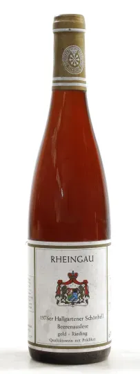 Weingut Fürstlich Löwenstein-Wertheim-Rosenberg`sches Hallgartener Schönhell 雷司令 贵腐精选 金帽 1976