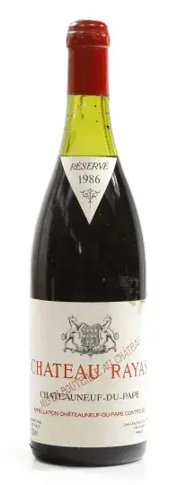 Chateau Rayas Chateauneuf-du-Pape Reserve 1986