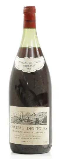 Chateau de Tours Beaujolais 1984