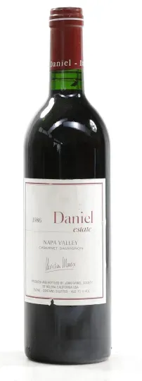 Daniel Estate Cabernet Sauvignon 1986