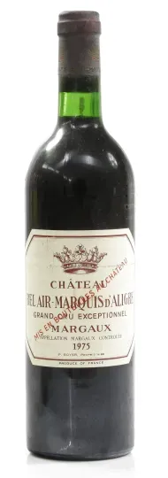 Chateau Bel Air Chateau Belair Marquis d Aligre 1975