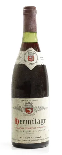 Domaine Jean-Louis Chave Hermitage rouge 1981