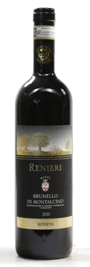 Renieri/Castello di Bossi Brunello di Montalcino Riserva 2010