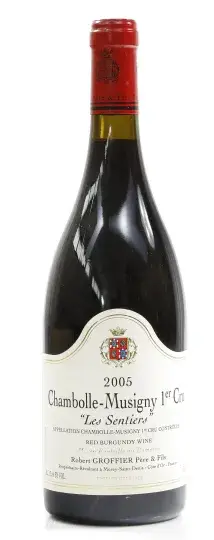 Domaine Robert Groffier Chambolle Musigny Les Sentiers 1er Cru 2005