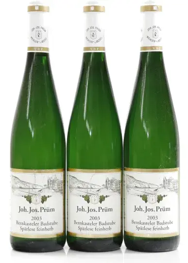 Weingut Joh.Jos. Prüm Bernkasteler Badstube Riesling Spätlese feinherb 2003