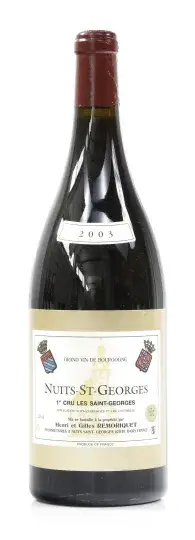Remoriquet Nuits Saint Georges 1er Cru 2003