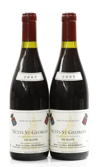 Remoriquet Nuits Saint Georges "Les Allots" 2005