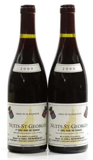 Remoriquet Nuits Saint Georges "Rue de Chaux" 1er Cru 2009