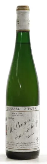 Le Gallais Wiltinger Braune Kupp Riesling Auslese 1988