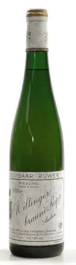 Le Gallais Wiltinger Braune Kupp Riesling Auslese 1988