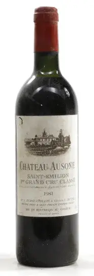 Chateau Ausone Chateau Ausone 1981