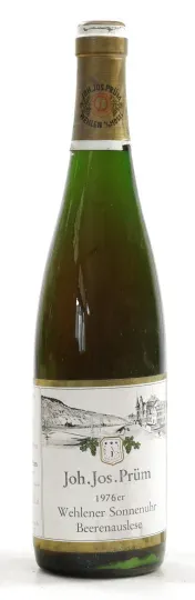 Weingut Joh.Jos. Prüm Wehlener Sonnenuhr Riesling Beerenauslese 1976