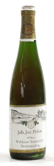 Weingut Joh.Jos. Prüm Wehlener Sonnenuhr Riesling Beerenauslese 1976
