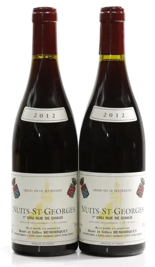 Remoriquet Nuits Saint Georges "Rue de Chaux" 1er Cru 2012
