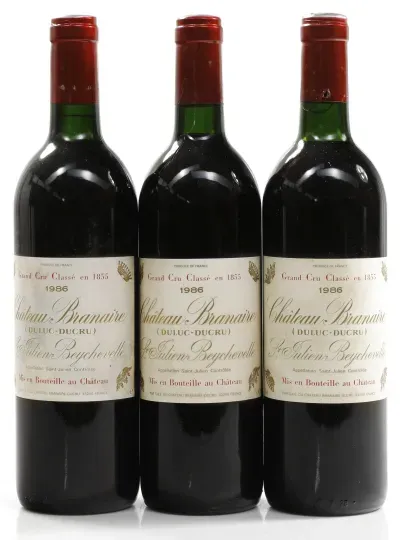 Chateau Branaire-Ducru Chateau Branaire-Ducru 1986