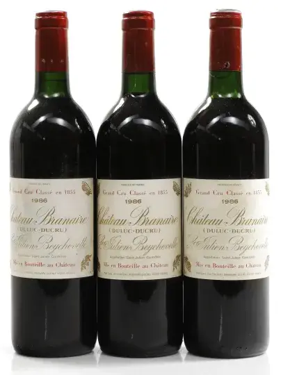 Chateau Branaire-Ducru Chateau Branaire-Ducru 1986