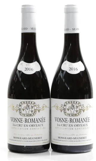 Mongeard-Mugneret Vosne Romanee Les Orveaux 1er Cru 2016