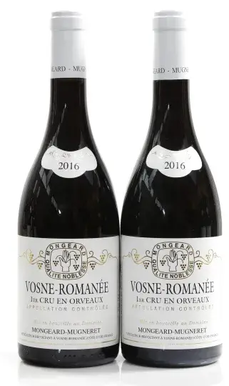 Mongeard-Mugneret Vosne Romanee Les Orveaux 1er Cru 2016
