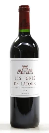 Chateau Latour Les Forts de Latour，拉图副牌 2001