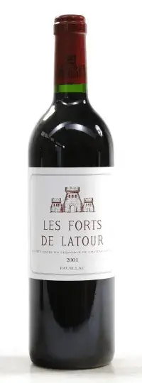 Chateau Latour Les Forts de Latour，拉图副牌 2001
