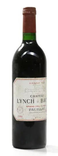 Chateau Lynch-Bages Chateau Lynch-Bages 1986