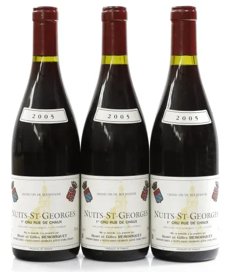Remoriquet Nuits Saint Georges "Rue de Chaux" 1er Cru 2005