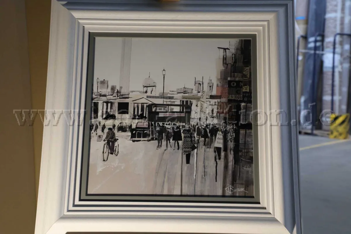 1 Gemälde / Collage "Tonal Study, Trafalgar"