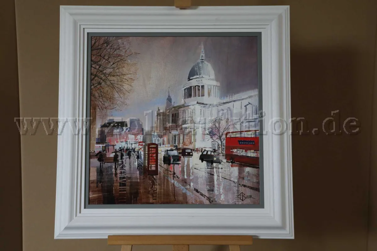 1 Gemälde "Rushower St. Pauls (rush hour)"