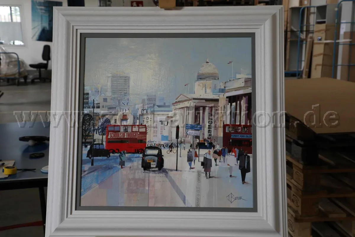 1 Gemälde / Collage "ART BEAT Trafalgar Square"