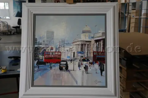 1 Gemälde / Collage "ART BEAT Trafalgar Square"