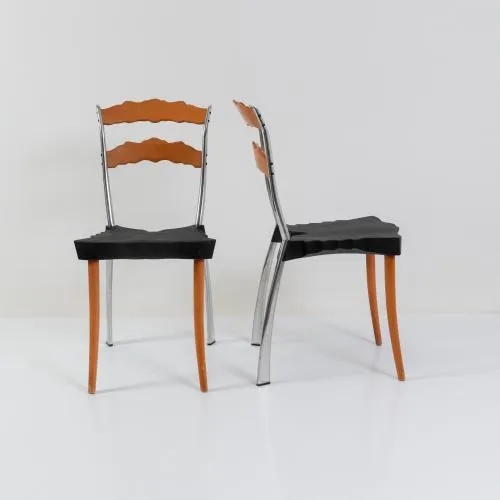 Bořek Šípek – Deux chaises 'Sedlak', 1992 (design)