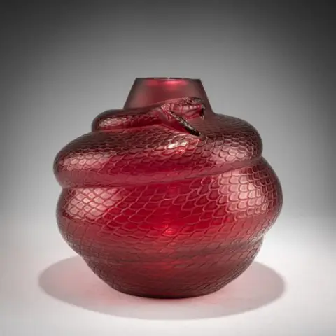 René Lalique – Vase 'Serpents', 1924 (design)