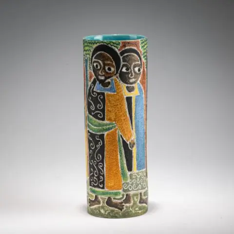 Marcello Fantoni – Vase 'Figures', années 1960 (projet)