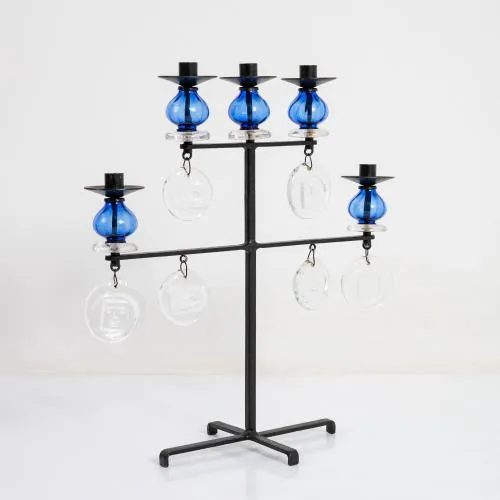 Erik Höglund – Five-flame candlestick, 1950s/60s (design)