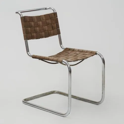 Marcel Breuer , Anton Lorenz , Mart Stam – Freischwinger 'B 33' oder 'ST 12', 1926 (Entwurf)