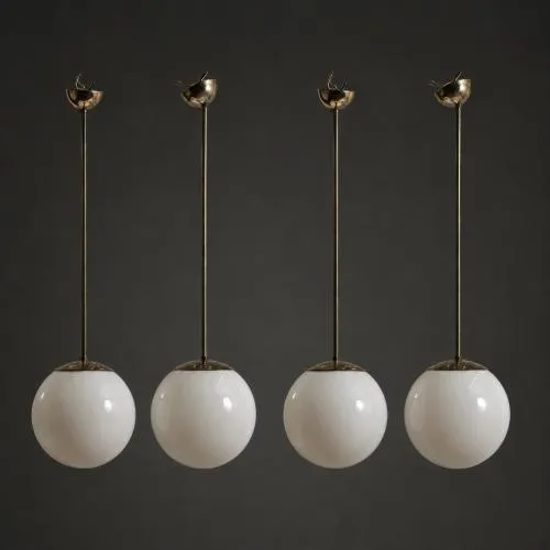Paavo Tynell – Four ceiling lights '1602', 1930s (design)
