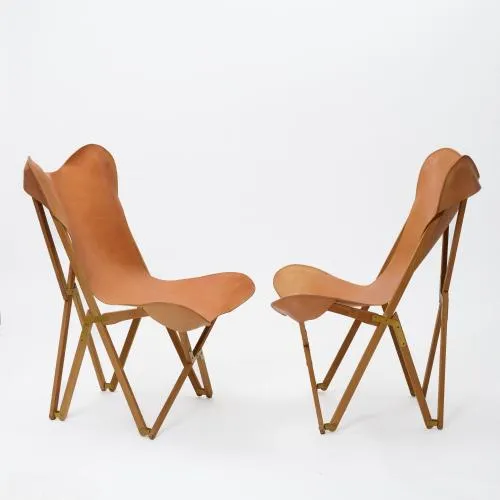 Vittorio Vigano, Joseph Beverly Fenby – Two folding chairs 'Emy', 1930s (design)