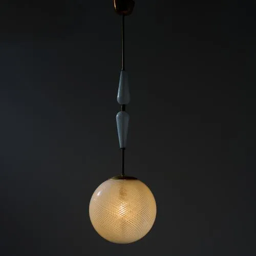 Carlo Scarpa – Ceiling light 'Reticello', circa 1940 (design)
