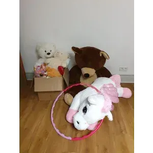 Лот мягких игрушек